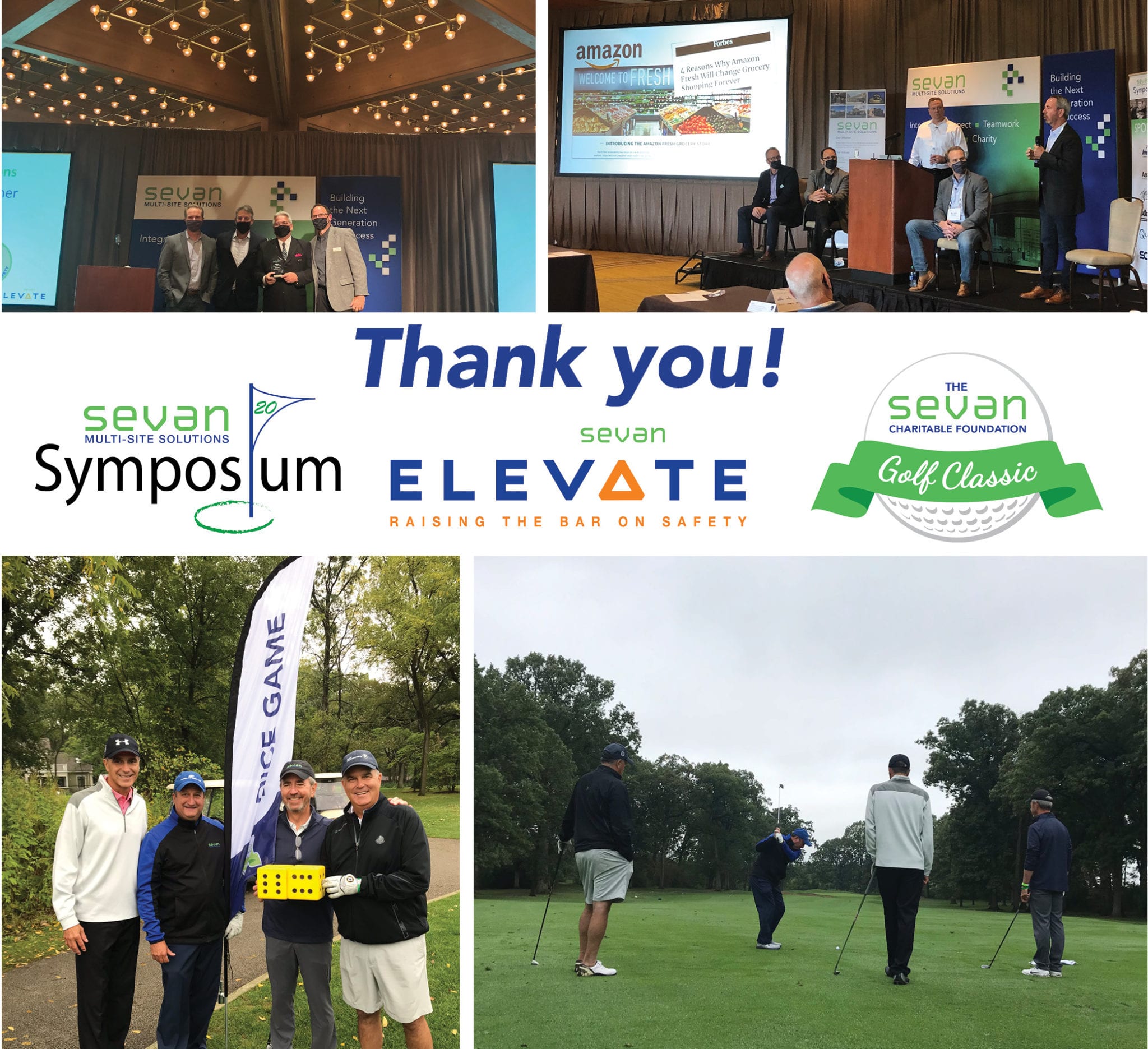 Sevan Golf Classic Thank You Social Media Website Graphic 2020